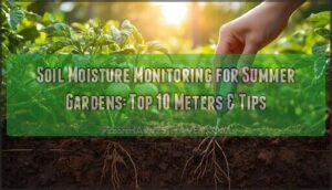 soil moisture monitoring summer garden soil moisture monitoring summer garden