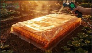 soil solarization and thermal control