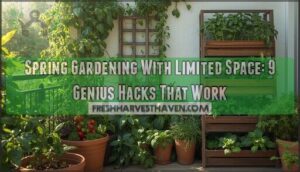 spring gardening with limited space