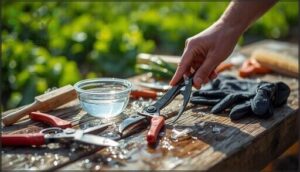 step 2: inspect and prepare harvesting tools step 2: inspect and prepare harvesting tools
