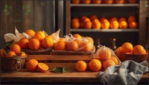 storing and preserving freshly picked oranges storing and preserving freshly picked oranges