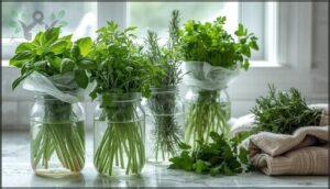 storing fresh herbs for maximum shelf life storing fresh herbs for maximum shelf life