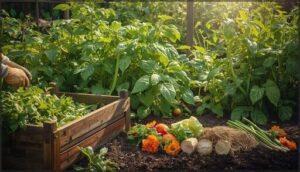 sustainable organic garden maintenance tips
