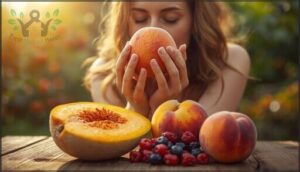 taste and aroma as ripeness clues