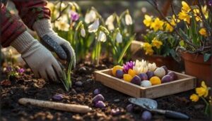 tips for planting and caring for early bloomers