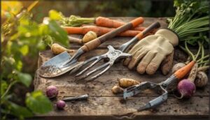 tools needed for manual harvesting