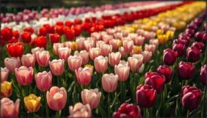 tulips and color options