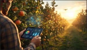 using crop performance data