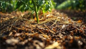using mulch to retain moisture using mulch to retain moisture