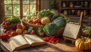 using seasonal food guides for planning