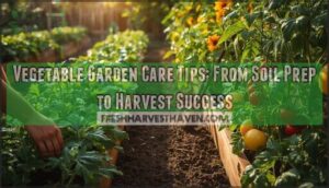 vegetable garden care tips