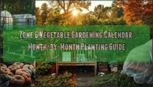 vegetable gardening calendar for zone 6