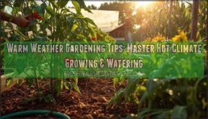 warm weather gardening tips