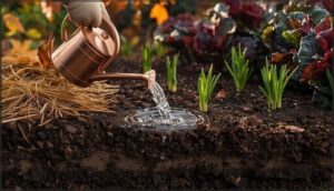 water and mulch new plantings water and mulch new plantings