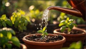 watering after planting watering after planting
