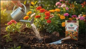 watering and fertilizing warm season flowers watering and fertilizing warm season flowers