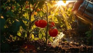 watering and sunlight essentials