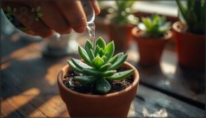 watering succulents properly watering succulents properly