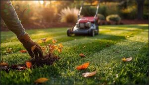 weeding and lawn mowing weeding and lawn mowing