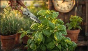 when and how often to prune herbs