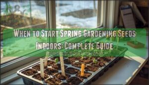 when to start spring gardening seeds indoors when to start spring gardening seeds indoors