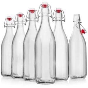 WILLDAN Swing Top Glass Bottles B07D6K4VM1