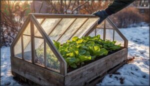winter gardening strategies with cold frames