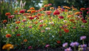 zinnias – bold color, low maintenance