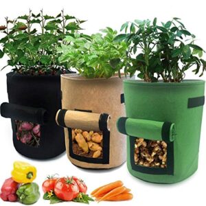 3 Pcs 7 Gallon Grow B07R8BN5ZS