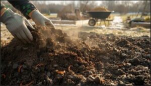 adding compost and organic matter adding compost and organic matter