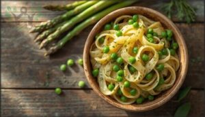 asparagus and pea pasta asparagus and pea pasta