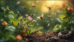 attracting beneficial insects and animals attracting beneficial insects and animals