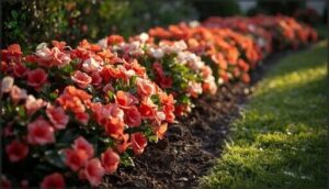 begonias: border-friendly color begonias: border-friendly color