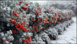 berry-producing hollies and junipers berry-producing hollies and junipers