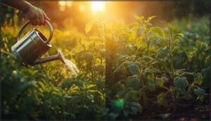 choosing the best summer watering times choosing the best summer watering times