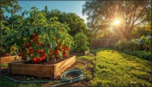 choosing the right location (sun, water, access) choosing the right location (sun, water, access)