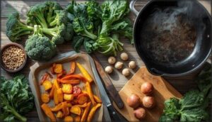 choosing the right method for each vegetable choosing the right method for each vegetable