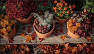 color combinations for autumn containers color combinations for autumn containers