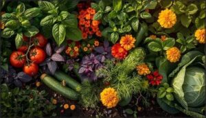 companion flowers and herbs for vegetables companion flowers and herbs for vegetables