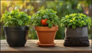 comparing container materials (plastic, ceramic, fabric) comparing container materials (plastic, ceramic, fabric)