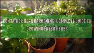 container herb gardening container herb gardening