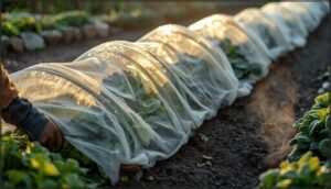 covering plants with row covers or blankets covering plants with row covers or blankets