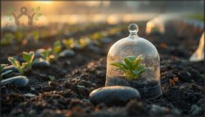 creating microclimates for seedling survival creating microclimates for seedling survival