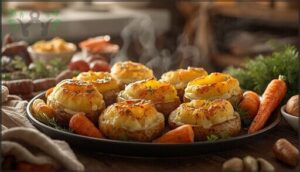 crispy smashed potatoes