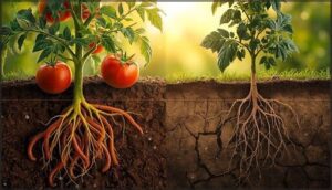 deep watering vs. shallow watering deep watering vs. shallow watering