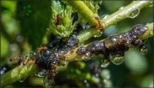 detecting honeydew and sooty mold detecting honeydew and sooty mold