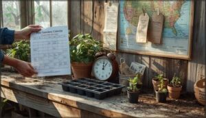 determining your indoor seed start date determining your indoor seed start date