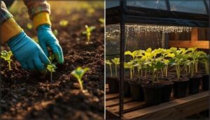 direct sowing vs. starting indoors direct sowing vs. starting indoors