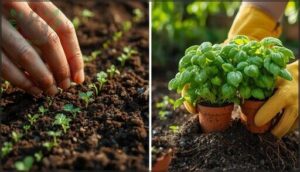 direct sowing vs. transplanting direct sowing vs. transplanting