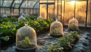 employing cold frames and cloches employing cold frames and cloches